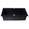 Alfi Brand Black 30" Drop-In Sgl Bowl Granite Composite Kitchen Sink AB3020DI-BLA - alternate 8